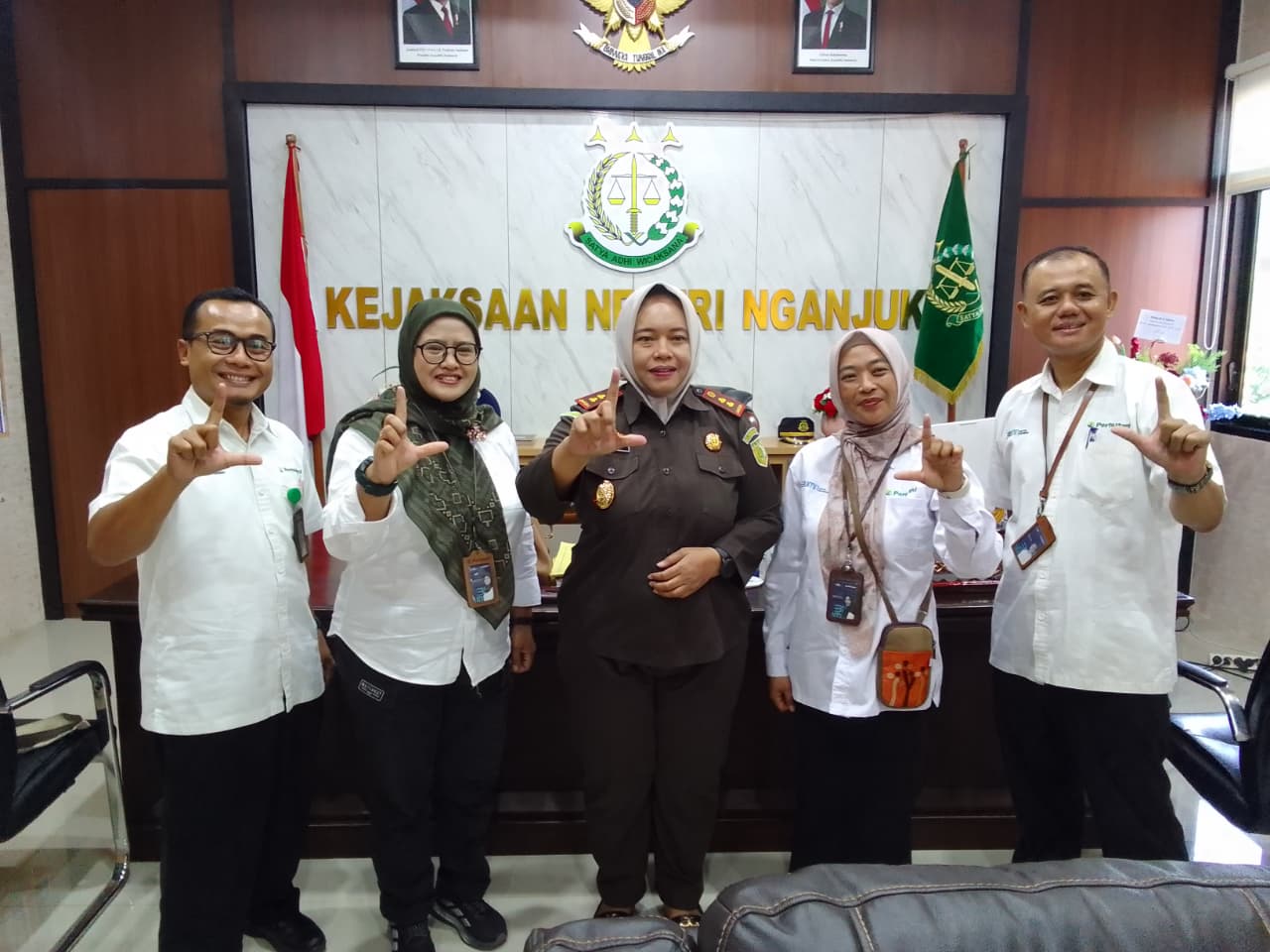 Perhutani KPH Jombang Dan KPH Nganjuk Perkuat Sinergi Dengan Kejaksaan Negri Di Nganjuk