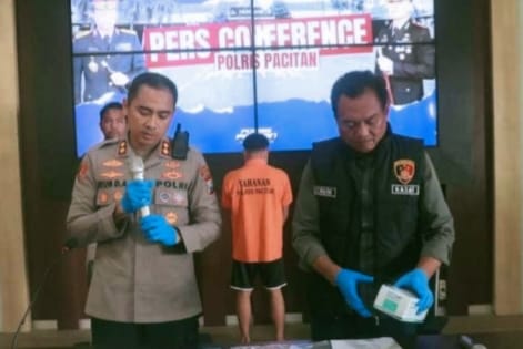 Satresnarkoba Polres Nganjuk Ungkap Jaringan Narkoba, Dua Pengedar Sabu Diamankan, Jejak Pemasok Masih Diburu