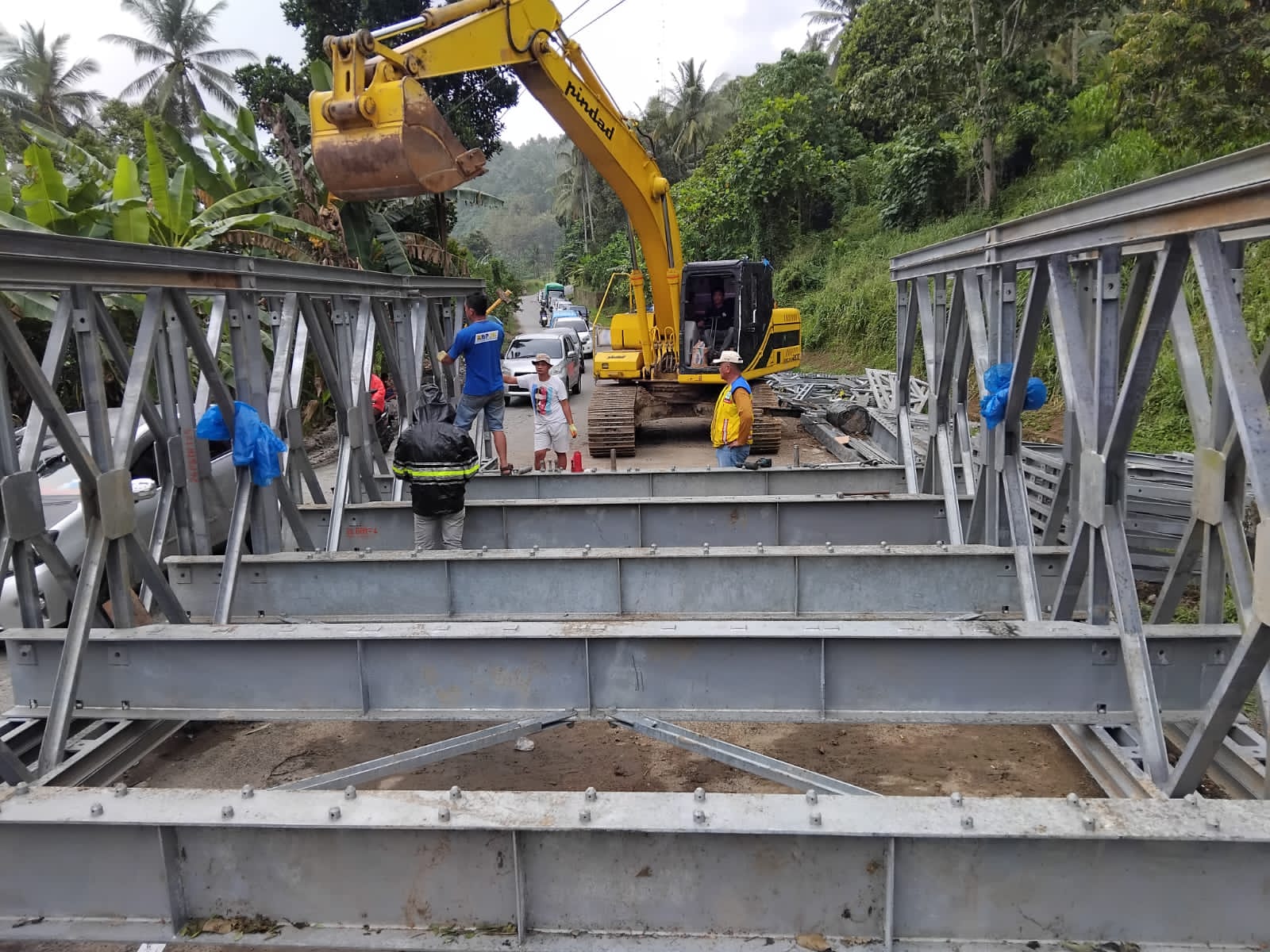 BPJN Sulut Tutup Sementara Ruas Jalan Kaiya–Kotamobagu, Pasang Jembatan Bailey untuk Pulihkan Akses Nasional