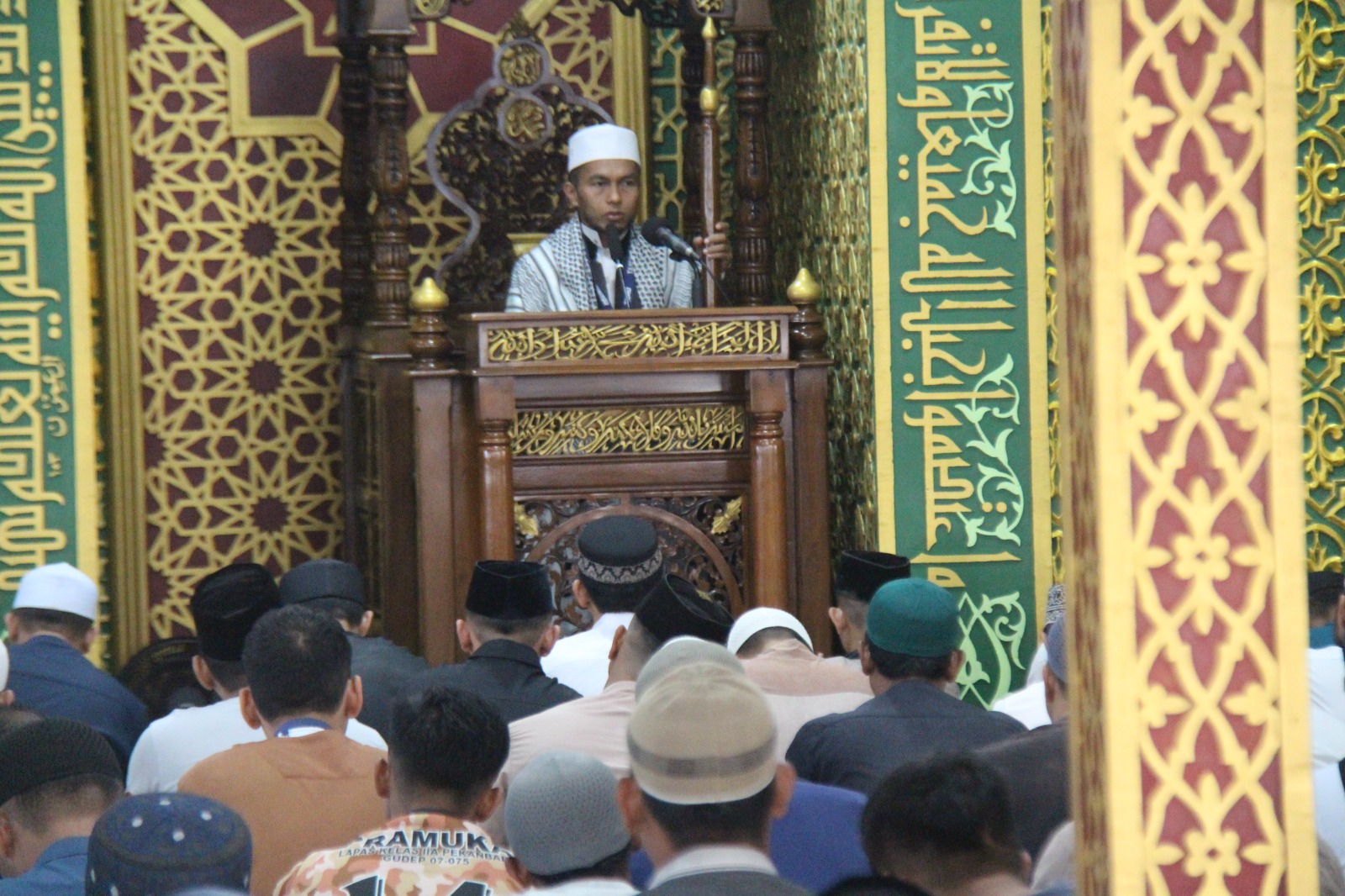 Sholat Jumat Berjemaah, Yuniarto : Pembinaan Spiritual Salah Satu Pilar Penting Sistem Pemasyarakatan