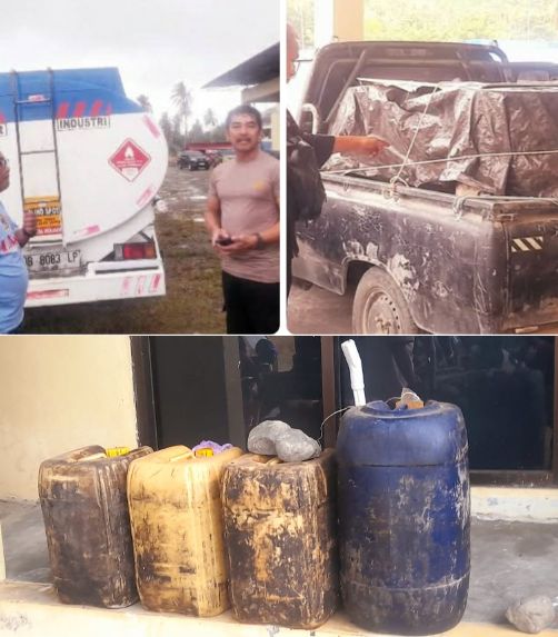 Diduga Dokumen Tidak Lengkap, Polres Bolmong Berhasil Amankan Kendaraan Tangki dan Pick Up Bermuatan BBM Subsidi Jenis Solar