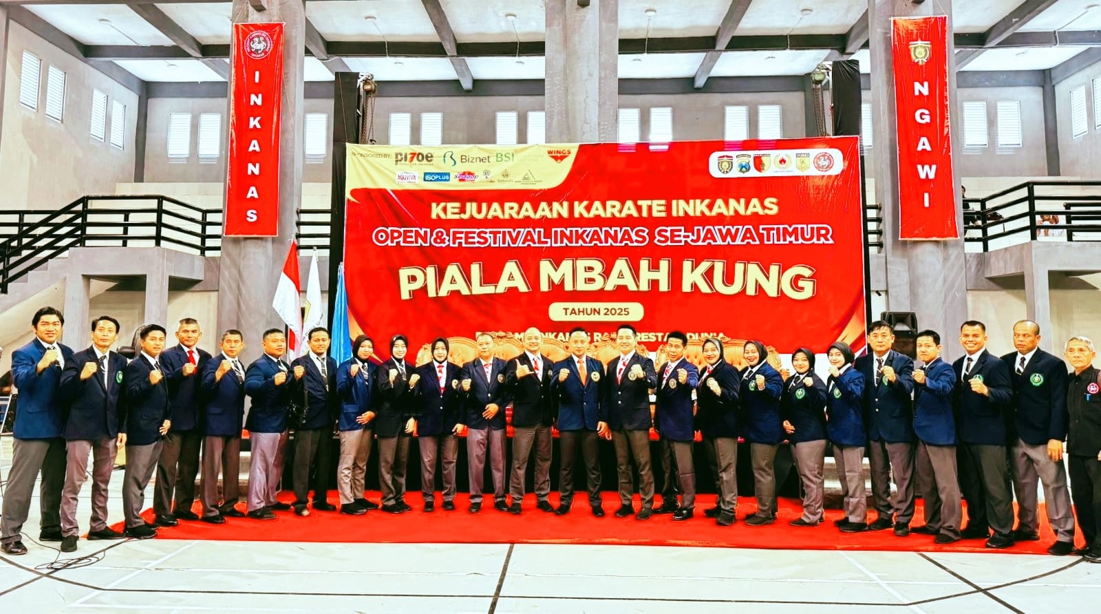 Kejuaraan Karate Piala Mbah Kung Open & Festival INKANAS 2025