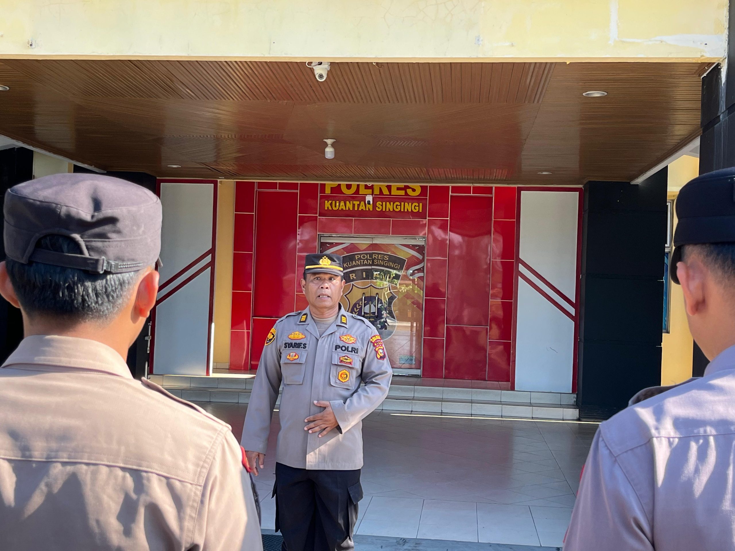 Polres Kuansing Gelar Apel Ton Siaga, Wujud Kesiapan Personel Hadapi Potensi Gangguan Kamtibmas Akhir Pekan