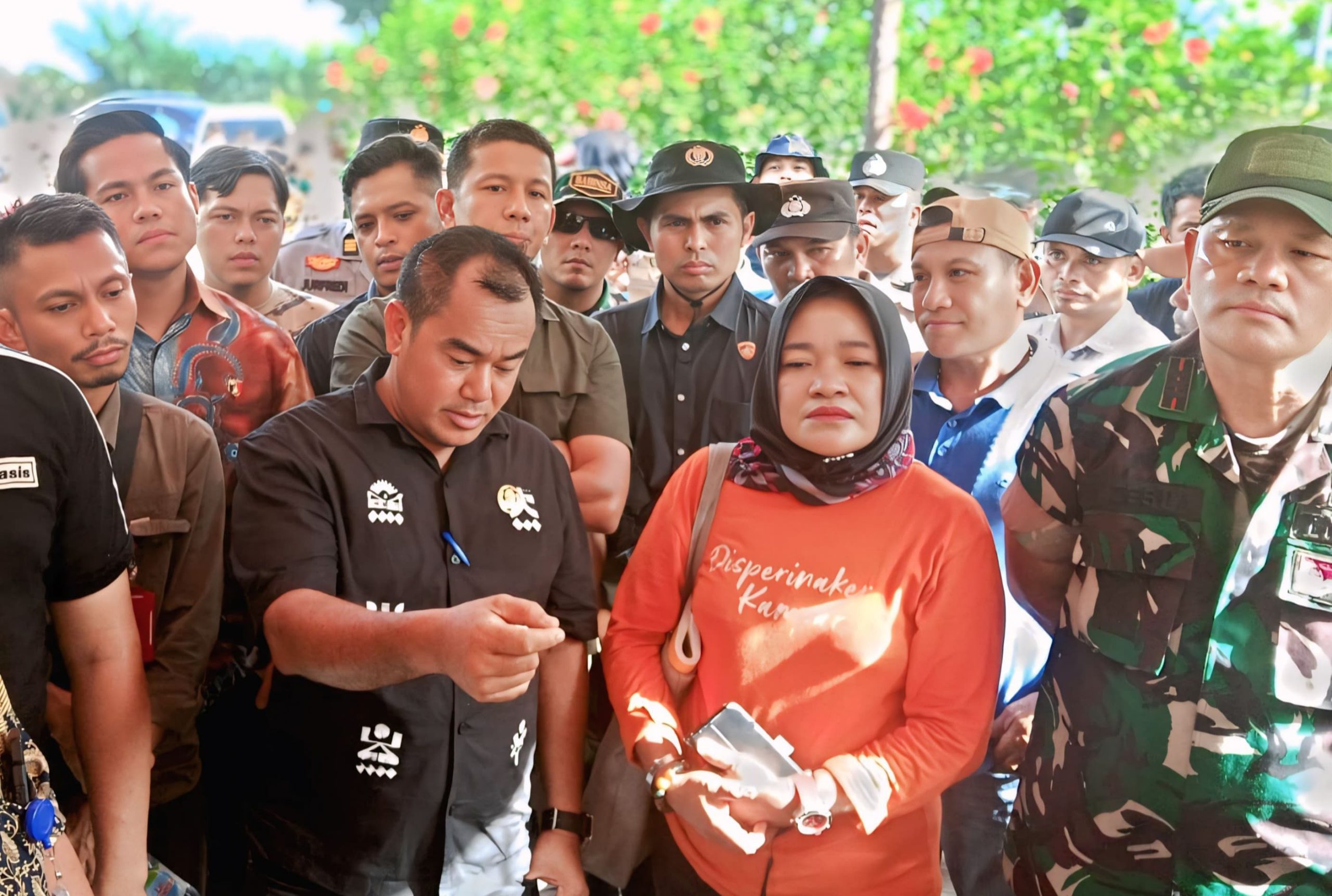 Polsek Perhentian Raja Amankan Proses Penguasaan Lahan