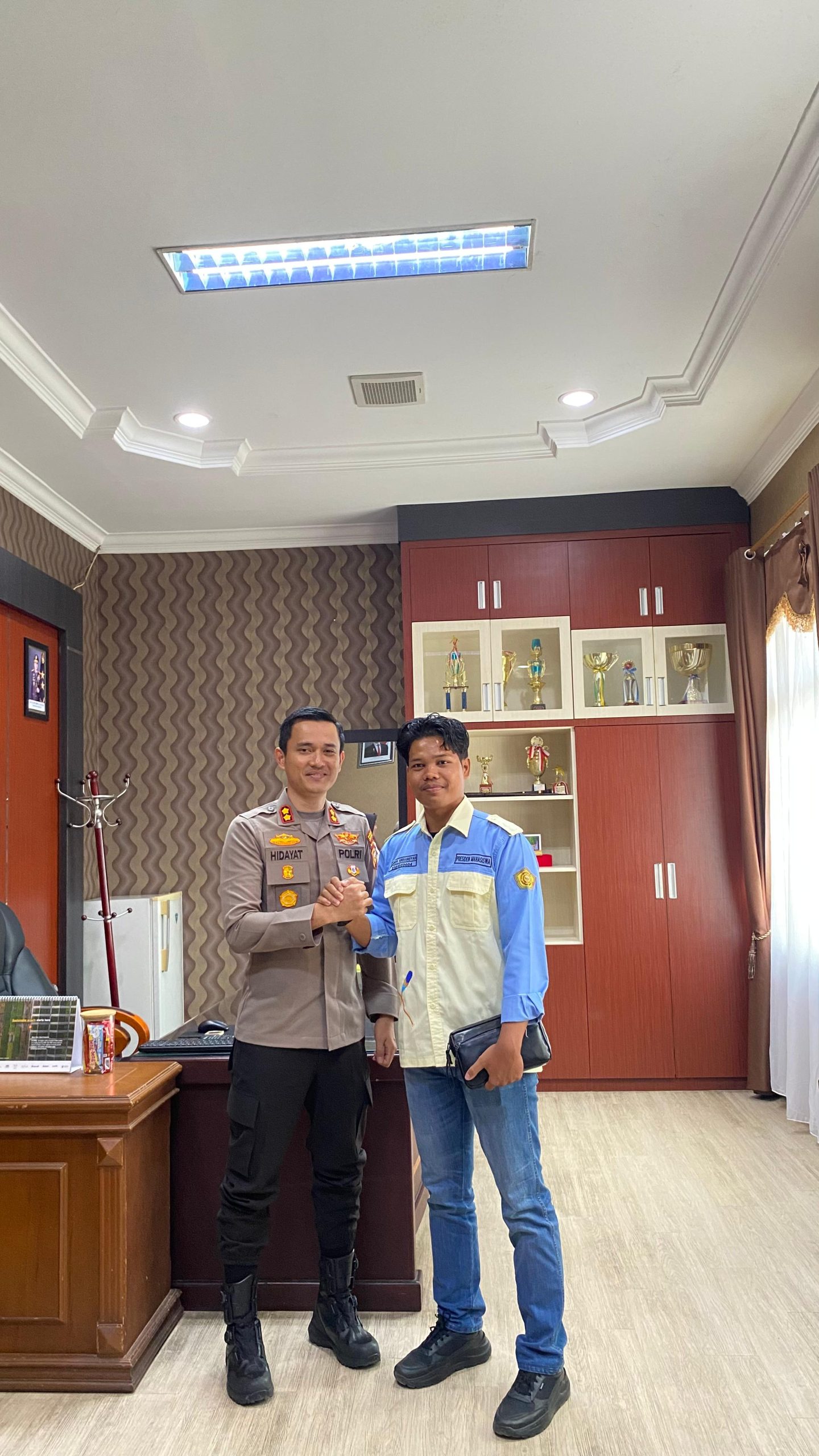 Dukungan Intelektual Menguat, Ketua BEM UNIKS Tegaskan Komitmen Bersama POLRI Di Bawah Kepemimpinan Presiden RI