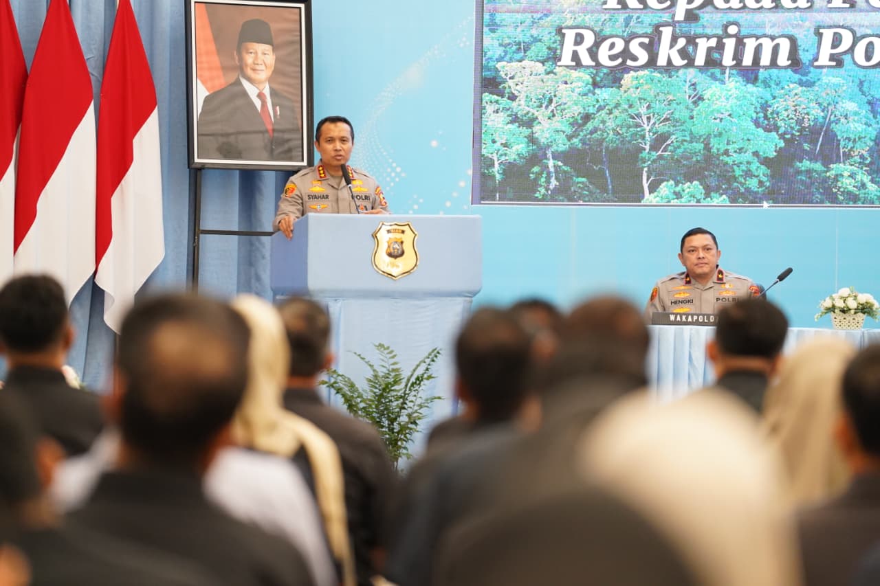Kabareskrim Apresiasi Kinerja Polda Riau Dalam Penanganan Karhutla, Minta Tindak Tegas Pelaku Pembakaran