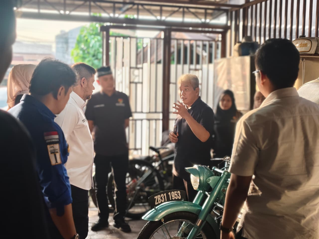 Aprial M. Rizaldi Ginting Dampingi Rombongan Safari Ramadhan Sumut, Kenalkan Galery BSA ke KORMI